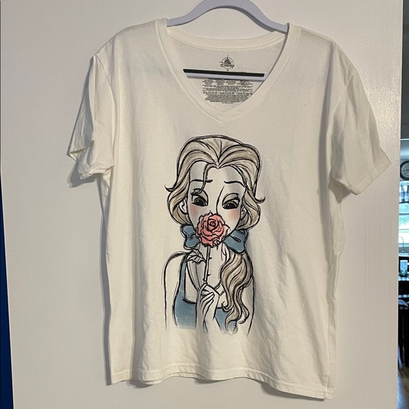 Disney Tops - Belle T-Shirt, sketch design